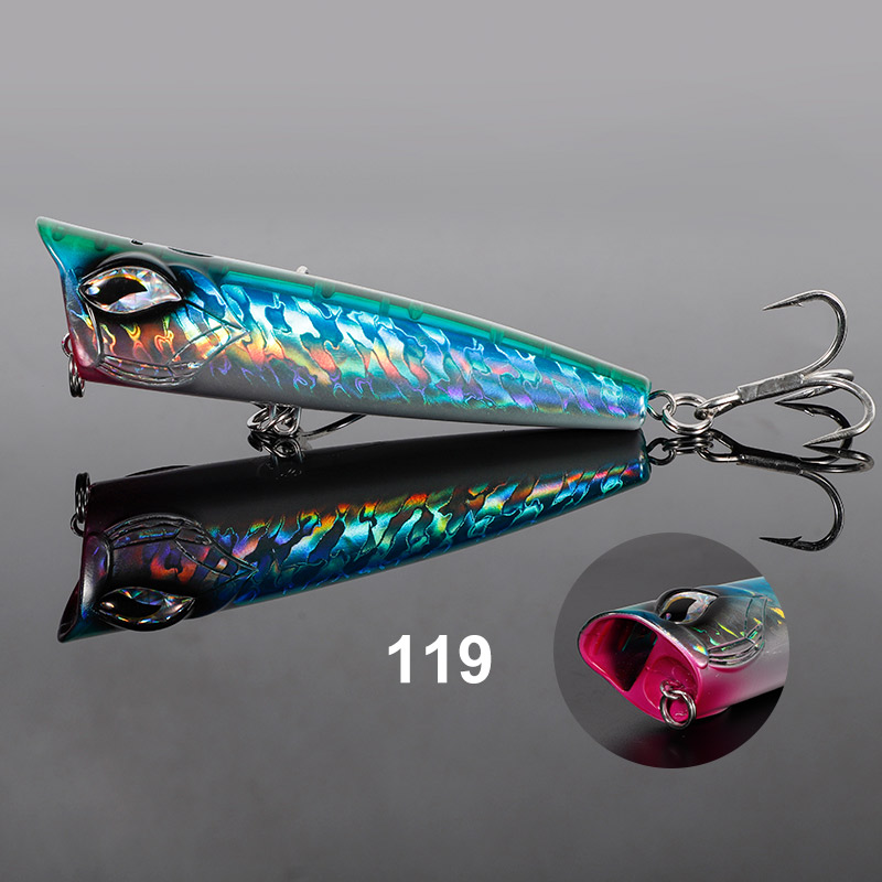 CHEERY 3 Sizes Stock Popper Lure Sea Giant Tuna Top Water Floating Pop Fishing Lure Factory – Popper – view 3