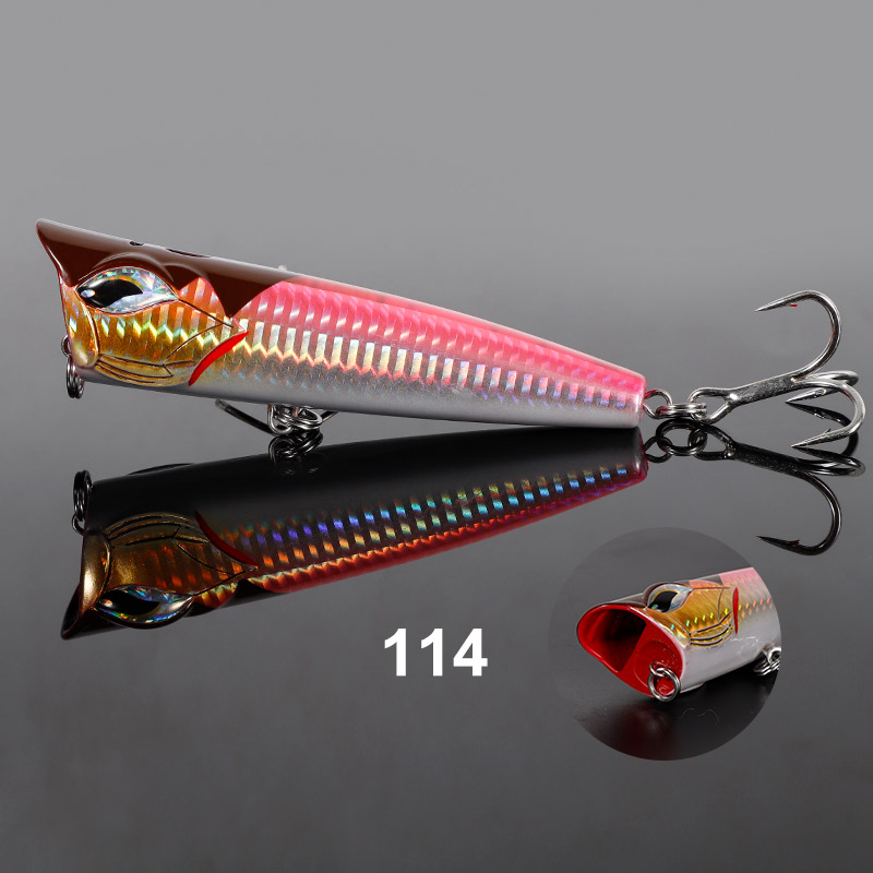 CHEERY 3 Sizes Stock Popper Lure Sea Giant Tuna Top Water Floating Pop Fishing Lure Factory – Popper – view 4