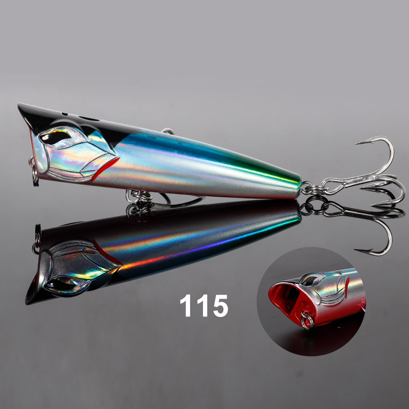 CHEERY 3 Sizes Stock Popper Lure Sea Giant Tuna Top Water Floating Pop Fishing Lure Factory – Popper – view 5