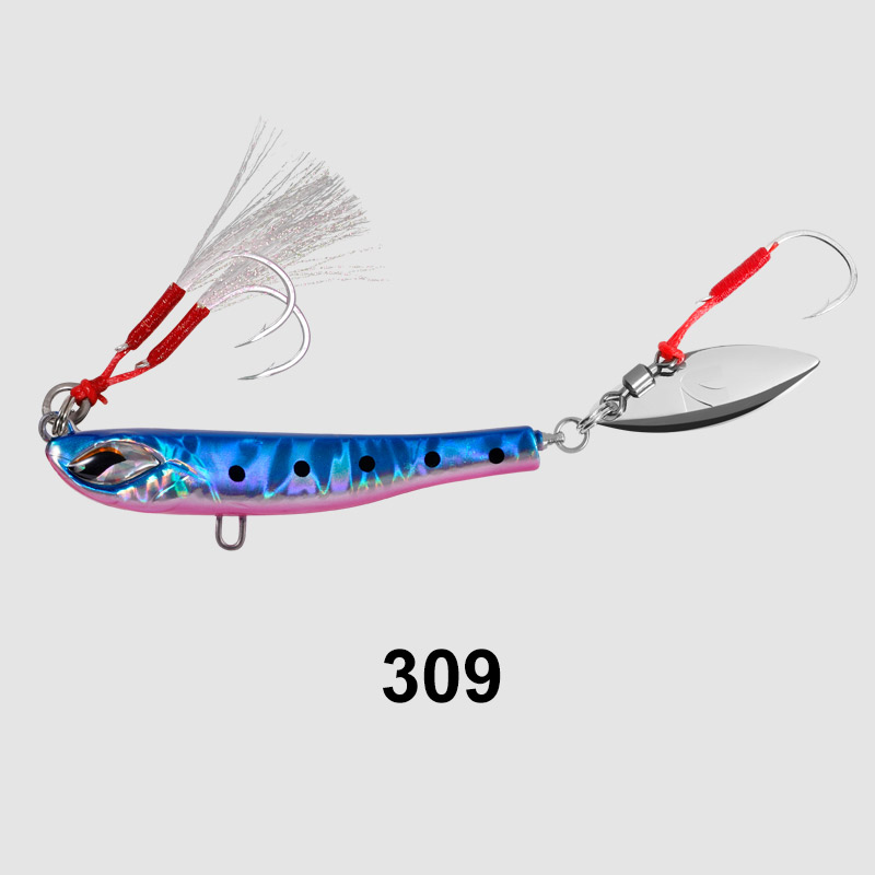 Casting Fishing Jig 40g Long Casting Fishing Jig Lure Spinner Bait Jigging Lure – Metal Lure – view 4