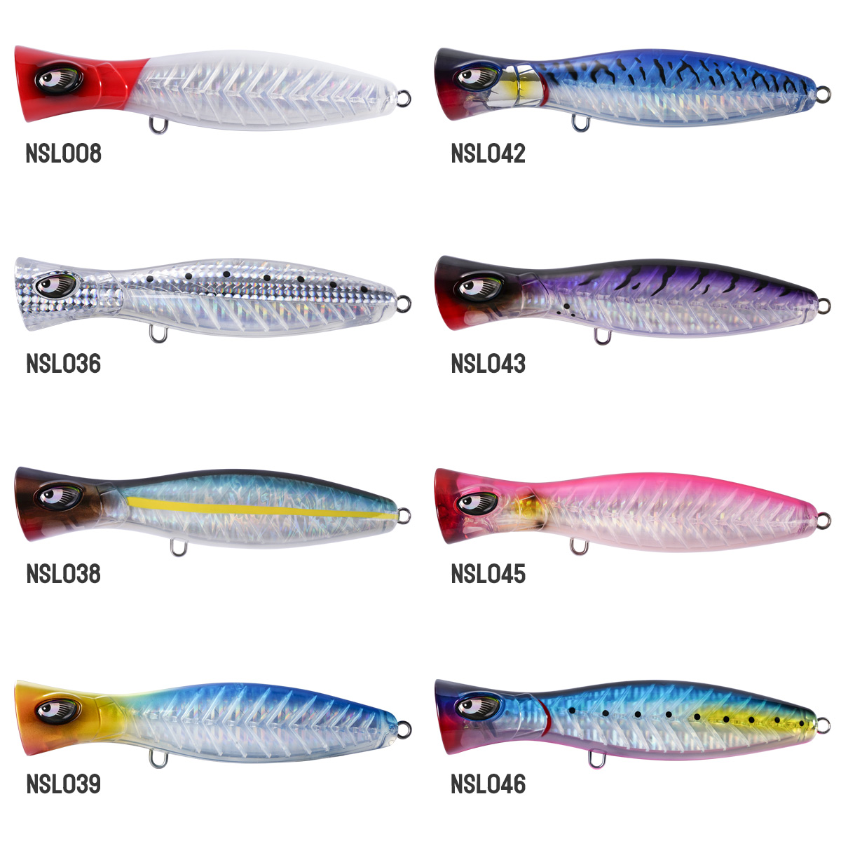 Fishing Sea Saltwater Floating Lure Bodies Artificial Bait Marine Fishing Tackle Bright Popper Lures – Popper – view 2