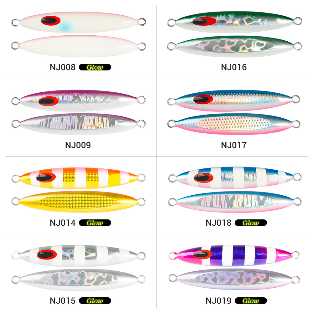 CHEERY Jigging Pro Metal Jigging Lures Isca Luminous 160-440g Slow Fall Deep Sea Boat Lures Fish for Tuna – Metal Lure – view 2