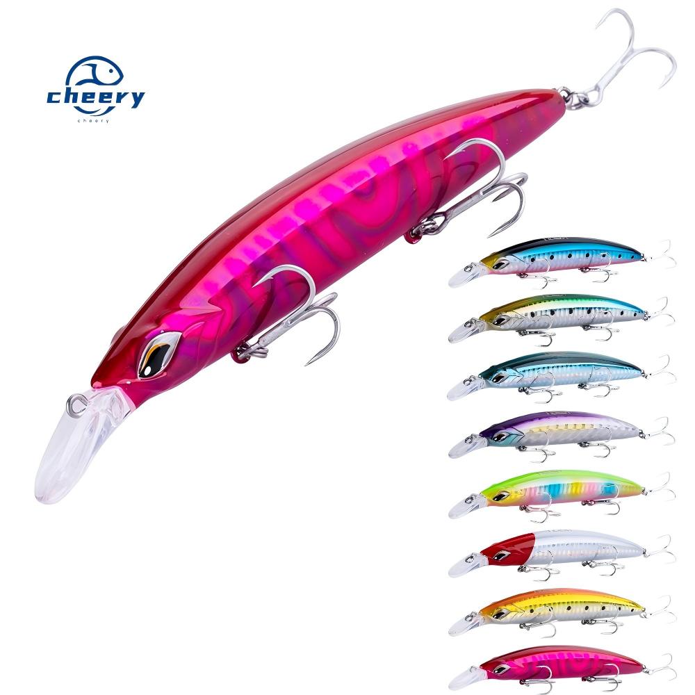 CHEERY Lures Minnow Fake Fish Salt Water Trolling Lures 110mm 19g Minnow Fake Fish Baits – Minnow – view 1