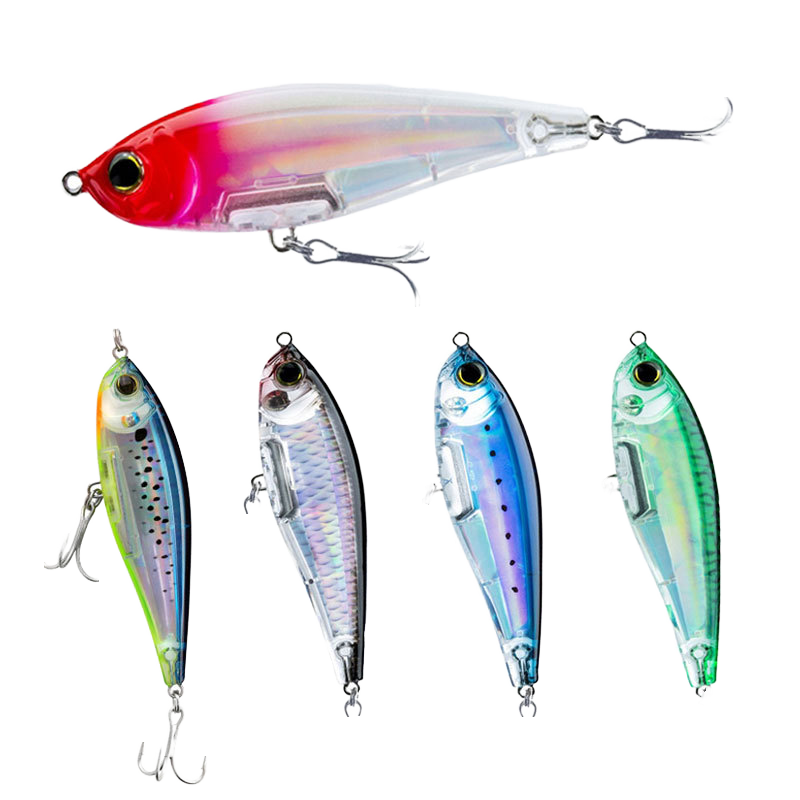 3D Inshore 90ss Topwater Pencil Lures CHEERY for Fishing 70mm 8g Bass Zander Pike Saltwater Artificial Fish Bait – Pencil – view 1