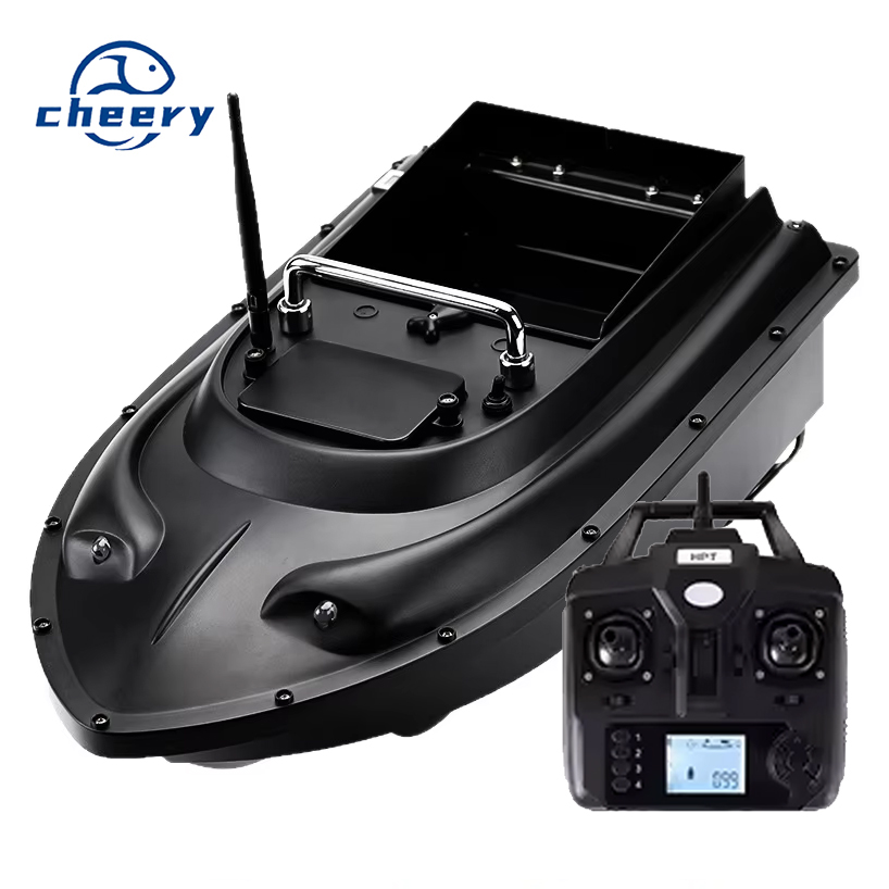 Cheery Instant Creation A23 Remote Control GPS Boat 500m Nesting One-Key Return Fixed Point Bait Delivery Hook 5KG Plastic – Bait Box – view 1