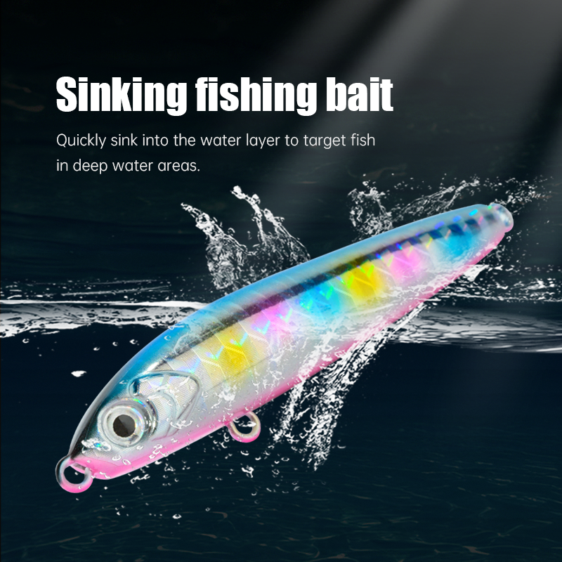 Wholesale Hard Plastic Pencil Lure for Freshwater Fishing for Mackerel Other Species Made Durable ABS Material Manufacturers – Fishing Lure – view 4