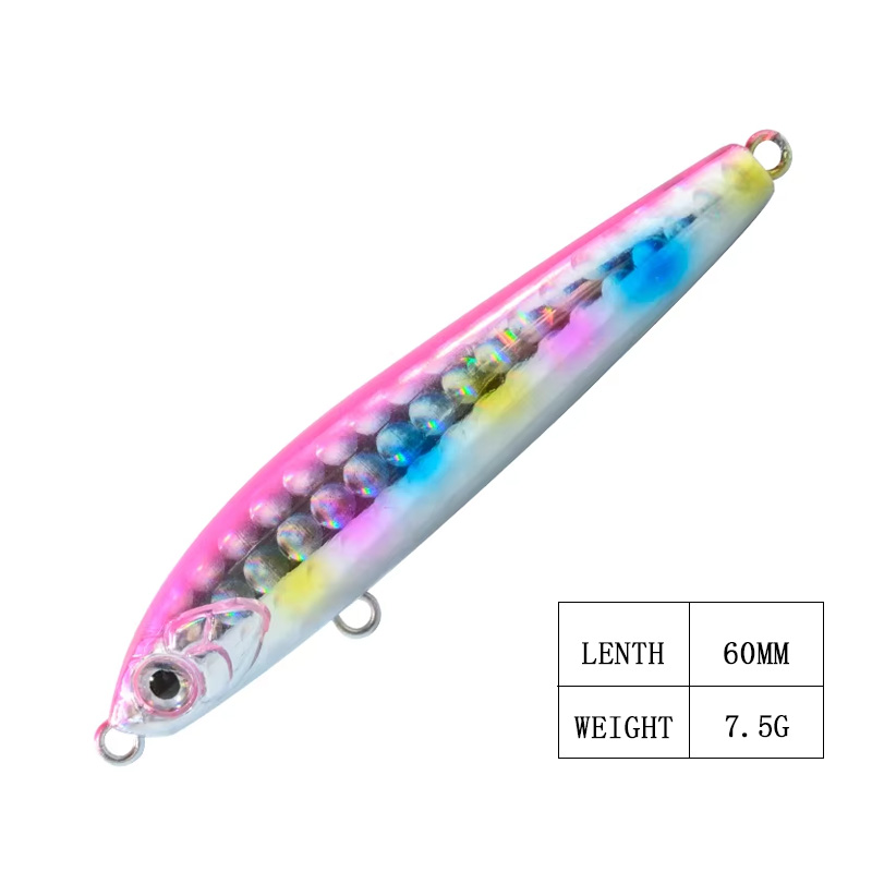 Wholesale Hard Plastic Pencil Lure for Freshwater Fishing for Mackerel Other Species Made Durable ABS Material Manufacturers – Fishing Lure – view 2