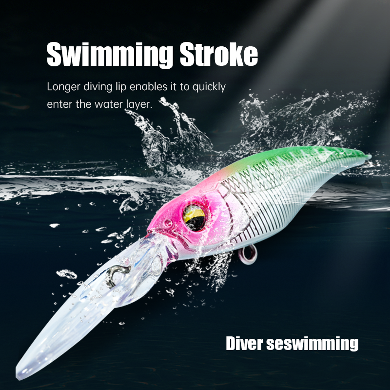 High Quality 60mm 4.2g Hard Bionic ABS Topwater Floating Minnow Lure for Trout Salmon Pike & Bass-Printed Condition – Fishing Lure – view 3