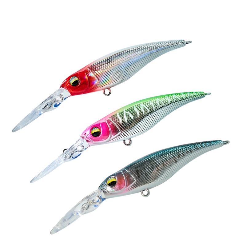 High Quality 60mm 4.2g Hard Bionic ABS Topwater Floating Minnow Lure for Trout Salmon Pike & Bass-Printed Condition – Fishing Lure – view 1