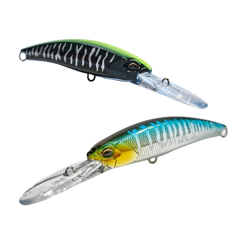 Manufacturer 15g Floating Minnow Lure Bait Hard ABS Artificial Bait for Mackerel and Bass Fishing Printed Condition – Fishing Lure – view 1