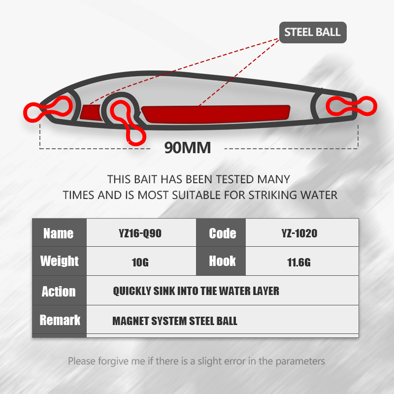 Innovative Design Floating Bottom Sea Bass Pike Hard Body Artificial Swim Bait 10g ABS Printed Fishing Lure for Mackerel – Fishing Lure – view 2