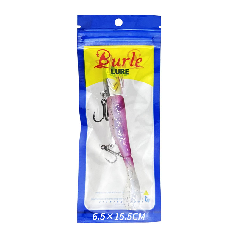 CHEERY 83.5mm Popper Plastic Lure Topwater Baits Bass Trout Shark Squid Ocean Boat Fishing Artificial Hard Bait – Worms & Grubs – view 4