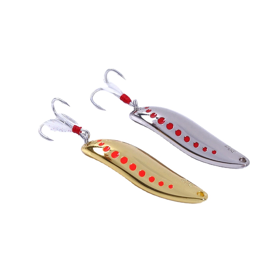 Metal Sequin Live Bait Bionic Vibration Spinning Finished Spoon-Shaped Single Hook – Fishing Lure – view 2