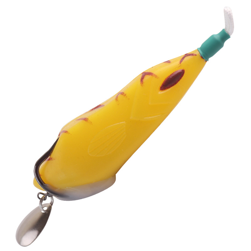 CHEERY Flying Fish Lei Frog 15g Silicone Live Bait Double Hook Blood Groove Long Casting Fishing Lure Set – Fishing Lure – view 5