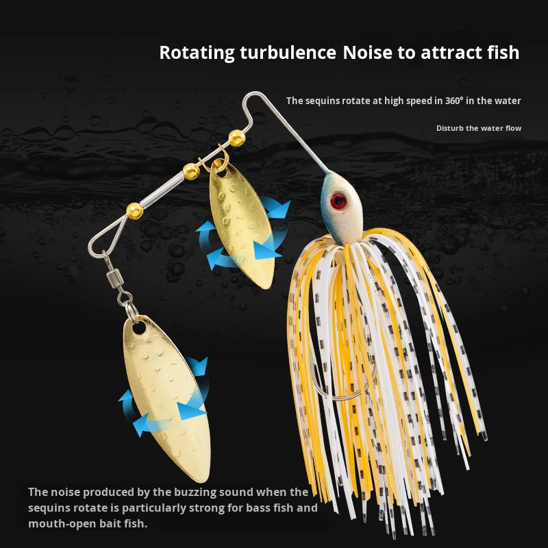 Six Cats 13g Metal JIG Whisker Composite Glitter Anti-Snag Hard Bait Fishing Lure – Fishing Lure – view 3