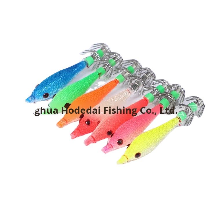 Soft Stainless Steel Squid Hooks 7CM 9CM 11CM Luminous Wrapped Cloth Lure Sea Fishing Explosion Umbrella Hooks Live Bait – Fishing Lure – view 2