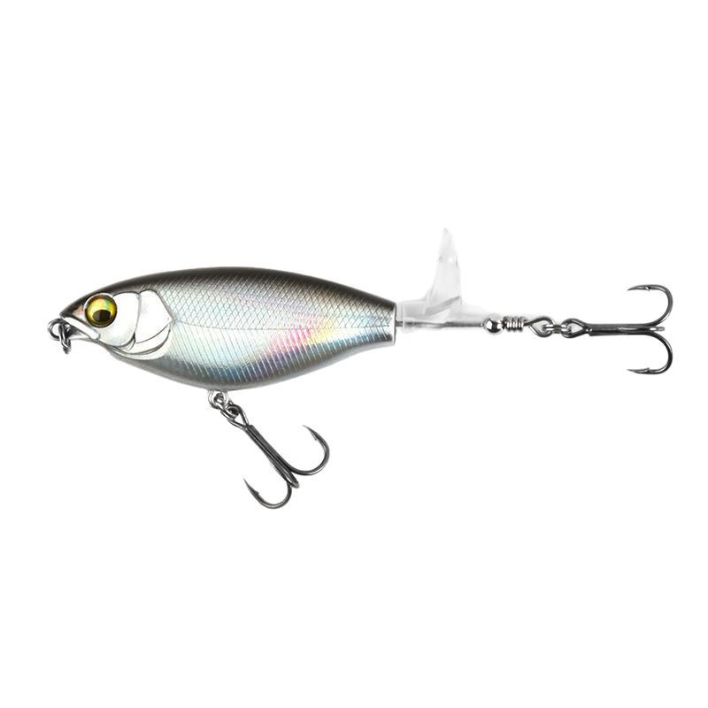 Plastic Live Bait Floating Water Tractor Lure Surface System Explosive Water Pencil Propeller Freshwater Fishing Red Fish – Fishing Lure – view 1