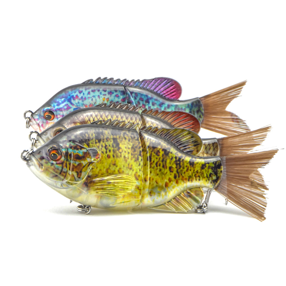 Wholesale Metal Live Bait Lure for Sunfish Fishing Freshwater & Sea Use Transparent Hard Bait with Hooks – Fishing Lure – view 3