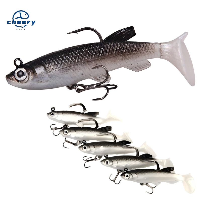 Cheery Lure Bait Silver Fish Knife Metal Sinking Water Long Casting Slow Sinking Sea Fishing Crappie Bass Perch Blackfish Pike – Fishing Lure – view 1
