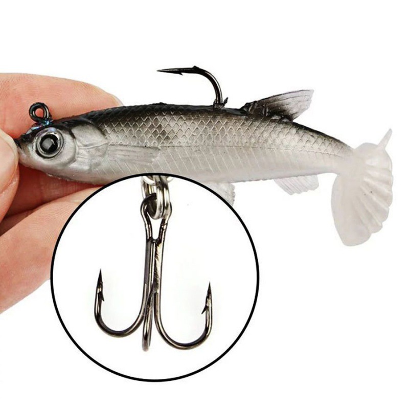Cheery Lure Bait Silver Fish Knife Metal Sinking Water Long Casting Slow Sinking Sea Fishing Crappie Bass Perch Blackfish Pike – Fishing Lure – view 5