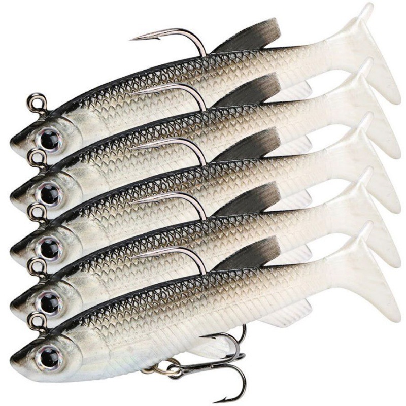 Cheery Lure Bait Silver Fish Knife Metal Sinking Water Long Casting Slow Sinking Sea Fishing Crappie Bass Perch Blackfish Pike – Fishing Lure – view 3