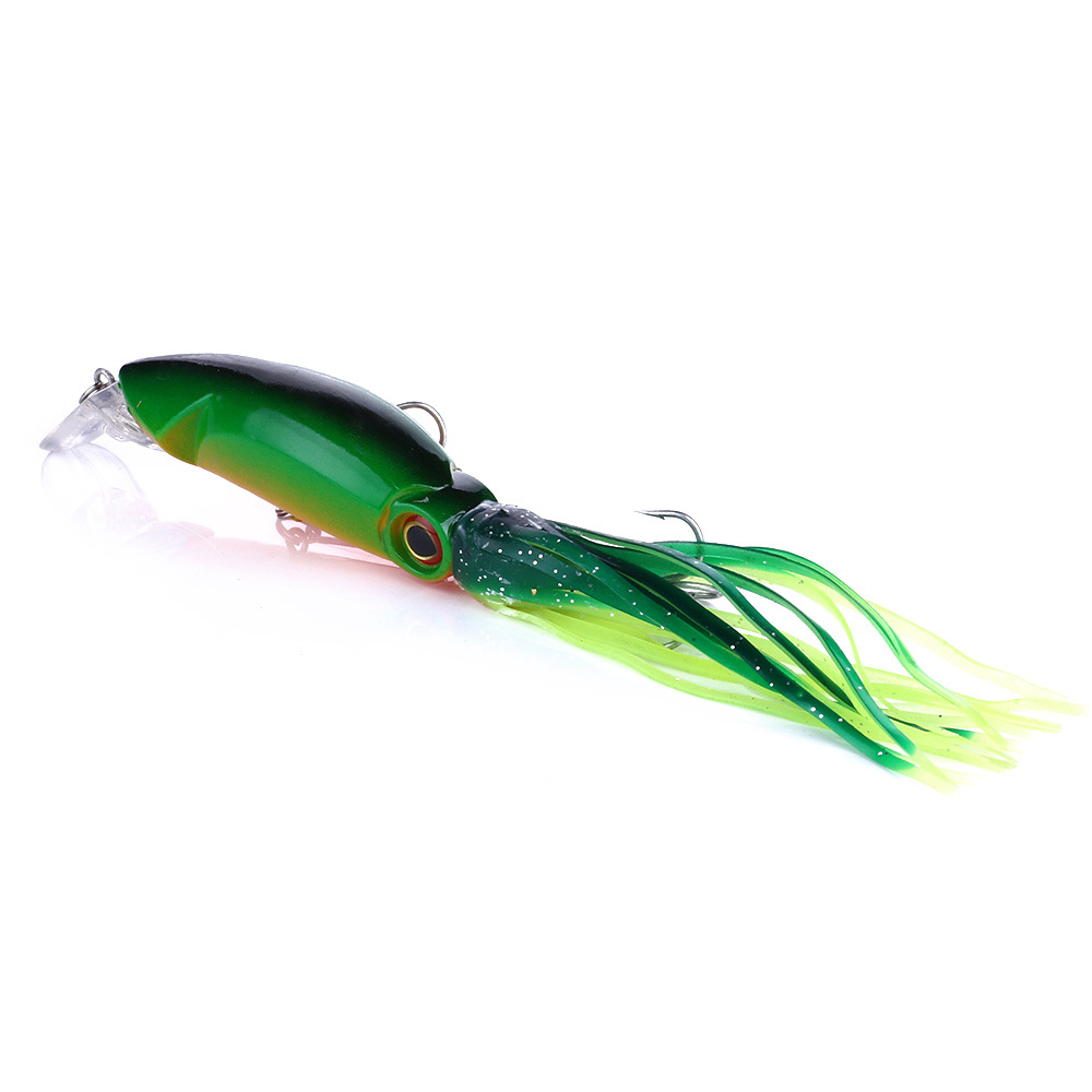 JIA/Heng Jia Sea Fishing Long Casting Big Octopus Squid Lure Saltwater Plastic Live Bait Powdery – Fishing Lure – view 1