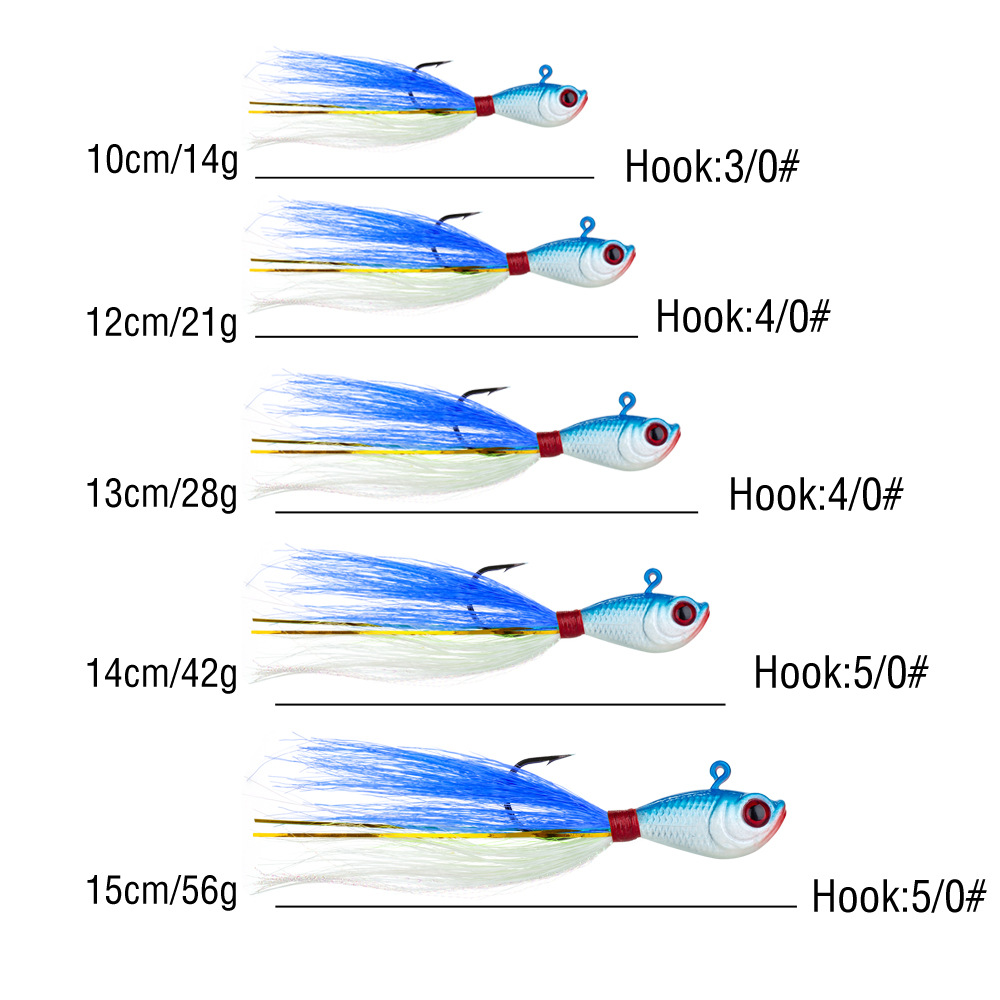 Stainless Steel Live Bait Small Fish Hook 14g-56g Long Casting Sinking Bionic Bait – Fishing Lure – view 2