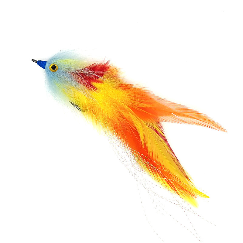 Colorful Dream Ribbon Fish Fly Hook Stainless Steel Live Bait Fly Fishing Lure Imitation Handmade Fly Tying – Fishing Lure – view 5