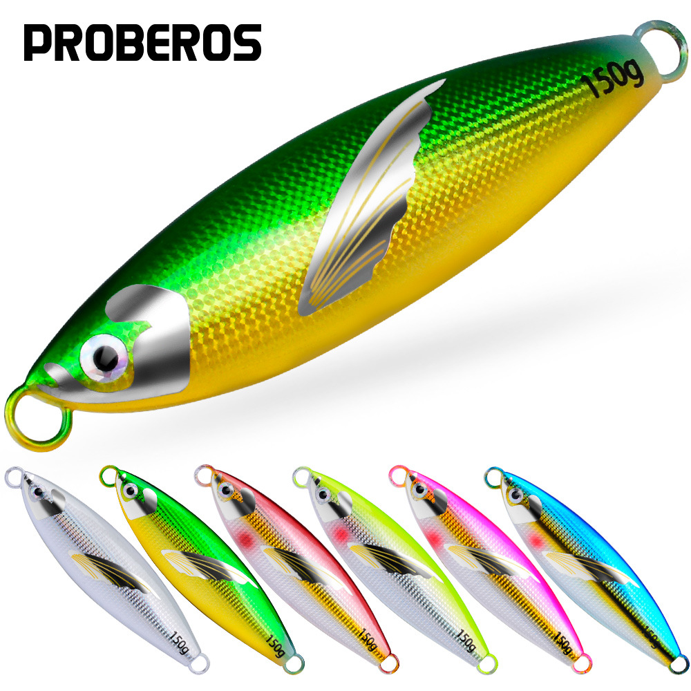 Deep Sea Iron Plate Lead Fish Long-Distance Sinking Live Bait Metal Bait Slow Shake Imitation Fake Bait Fishing Gear Wholesale – Fishing Lure – view 4