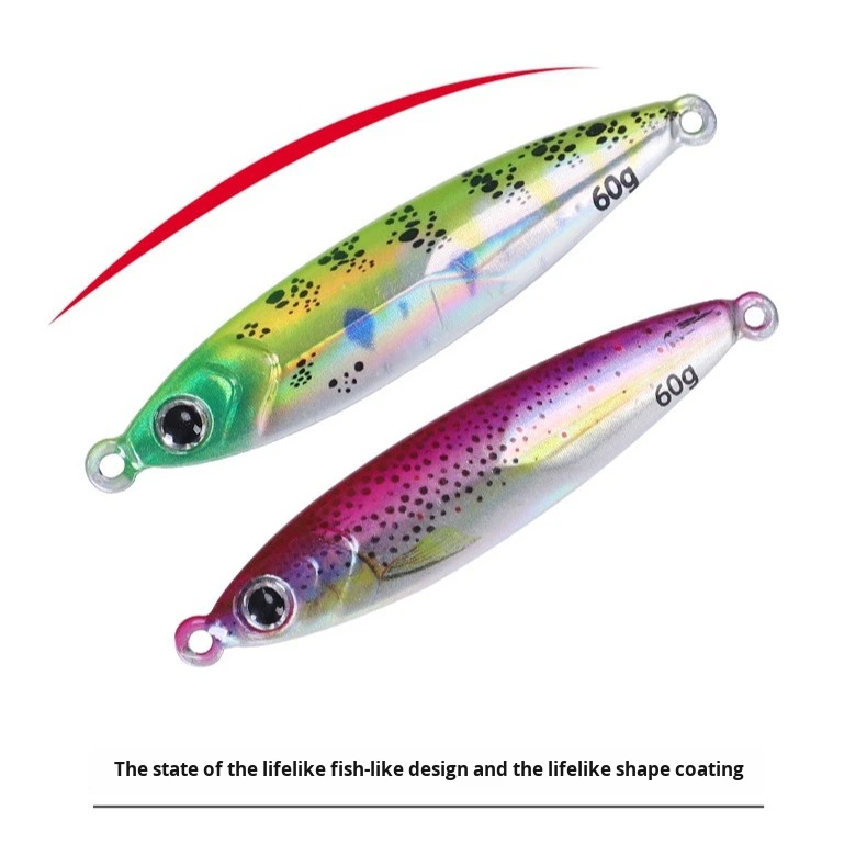 Steel Plate Live Bait Sea Fishing Lead Fish Long-Distance Shore Casting Fast Retrieval Slow Jigging Lure Cross-Border – Fishing Lure – view 5