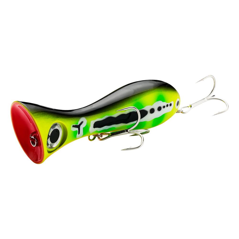 95mm 31g Floating Water Wave Crawling Lure Bait Surface Bait Fishing Metal Live Bait with Hooks Bass Carp Big Mouth Wave – Fishing Lure – view 1