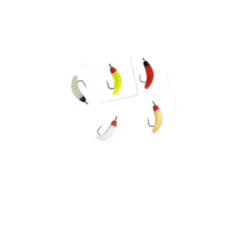 Mealworm Fishing Lure Artificial Bait Stainless Steel Biomimetic 2cm/0.4g Hot Sale – Fishing Lure – view 2