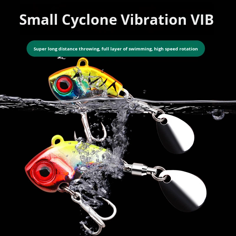 Wholesale Small Whirlwind VIB Mini Iron Plate Vibrating Sequin Lure Simulation Long Casting Freshwater Saltwater Metal Live Bait – Fishing Lure – view 5