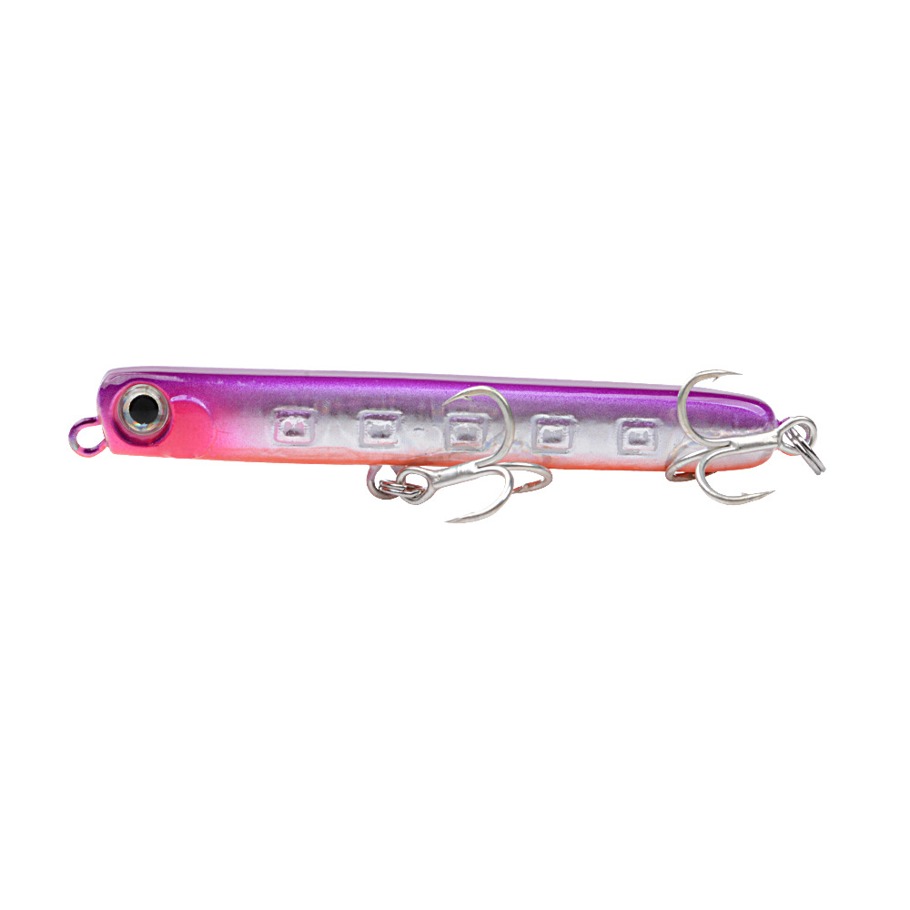 Wholesale 60mm Japanese Style Hard Plastic Fishing Bait 4.8g Sinking Pencil Lures for Perch Bass Trout for River Sea Fishing – Metal Lure – view 4