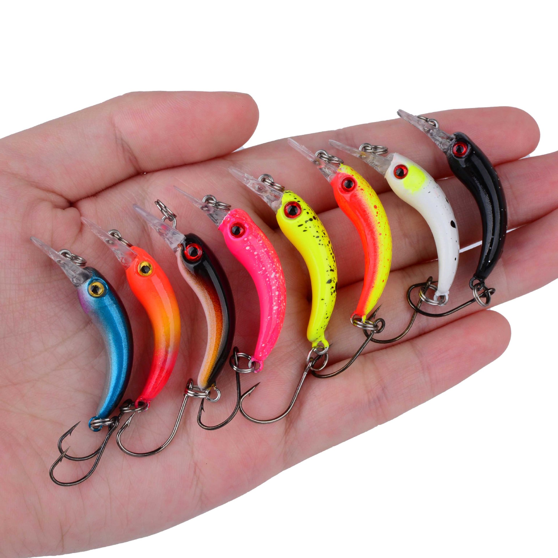 New CHEERY 1.2g 4cm Mini Floating Minnow Fishing Lure Unprinted Hard Artificial Crankbait Wobbler Saltwater Fish Pike Trout Bass – Minnow – view 5