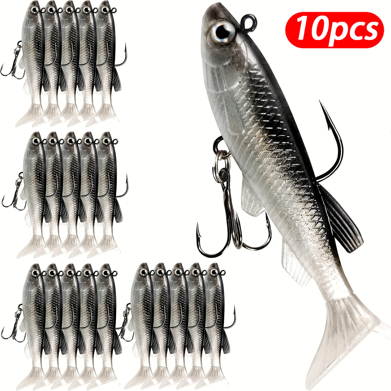 Minnow Lua Bait Silver Fish Knife Metal Sinking Water Long Casting Slow Sinking Sea Fishing Saltwater Fish Hooks Crappie Bass – Fishing Lure – view 5