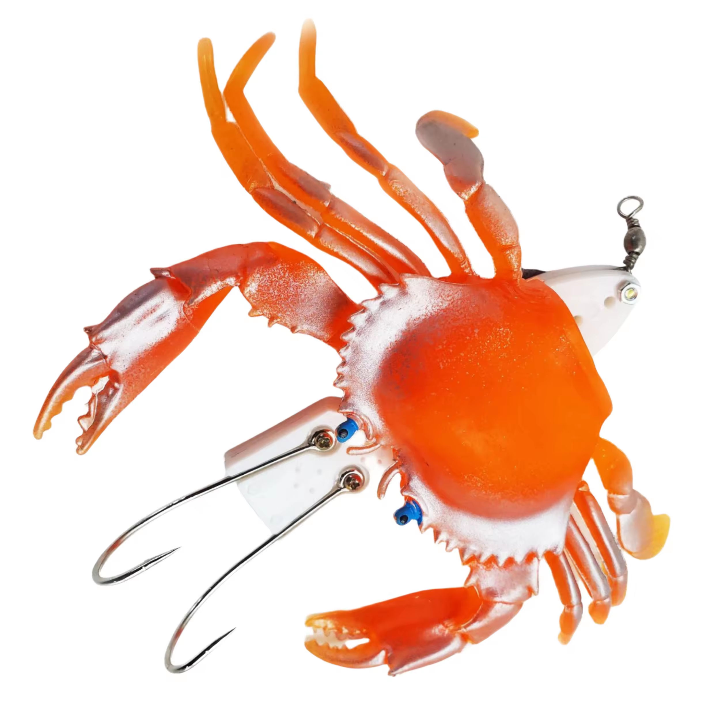 SNEDA 20cm 78g Deep Sea Soft Plastic Lure Long Cast Crab for Saltwater Fish Bass Trout Ice Fishing Ocean Boat River Lake Stream – Other Soft Lure – view 1