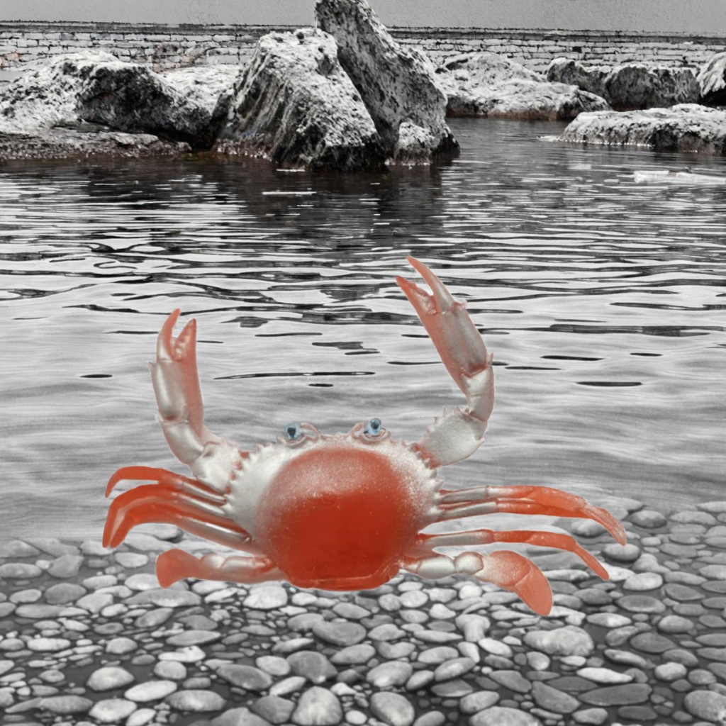 SNEDA 20cm 78g Deep Sea Soft Plastic Lure Long Cast Crab for Saltwater Fish Bass Trout Ice Fishing Ocean Boat River Lake Stream – Other Soft Lure – view 3