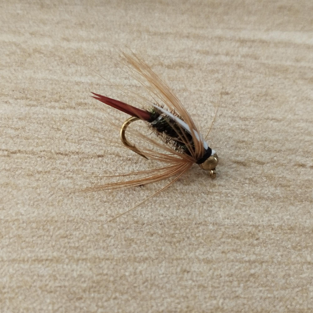 Psycho Purple Prince Nymph Beadhead Fly for Czech Euro Nymphing Trout and Grayling Fishing in Rivers and Lakes – Soft Lure – view 4