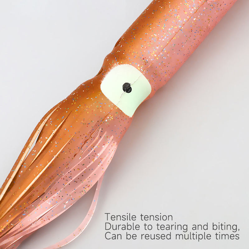 Wholesale Printed PVC 31cm 67g Sea Fishing Saltwater Squid Skirt Float Fishing Soft Bait Lures – Octopus Skirt – view 5