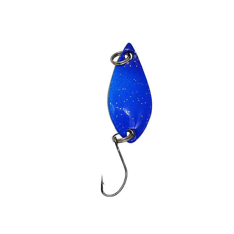 CHEERY SP214 3cm 2.6g Metal Spinner Baits Spoon Fishing Lures with Single Hook for Ocean Boat & Fly Fishing – Fishhook – view 5