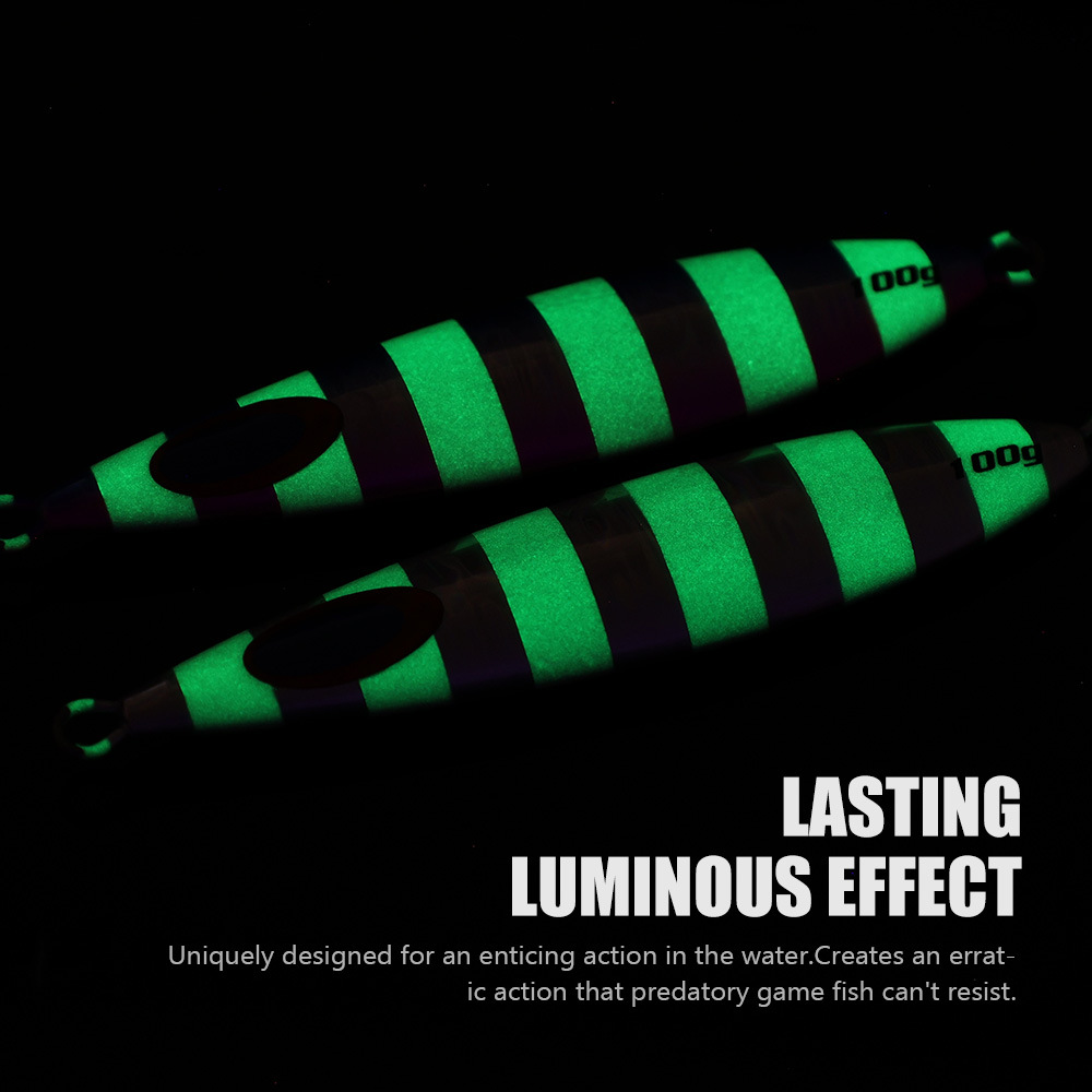 CHEERY 40g 60g 80g 100g 150g 200g Tuna Fishing Lure Metal Jig Bait Slow Fall Pitch Jigging Jigs Lure – Metal Lure – view 4