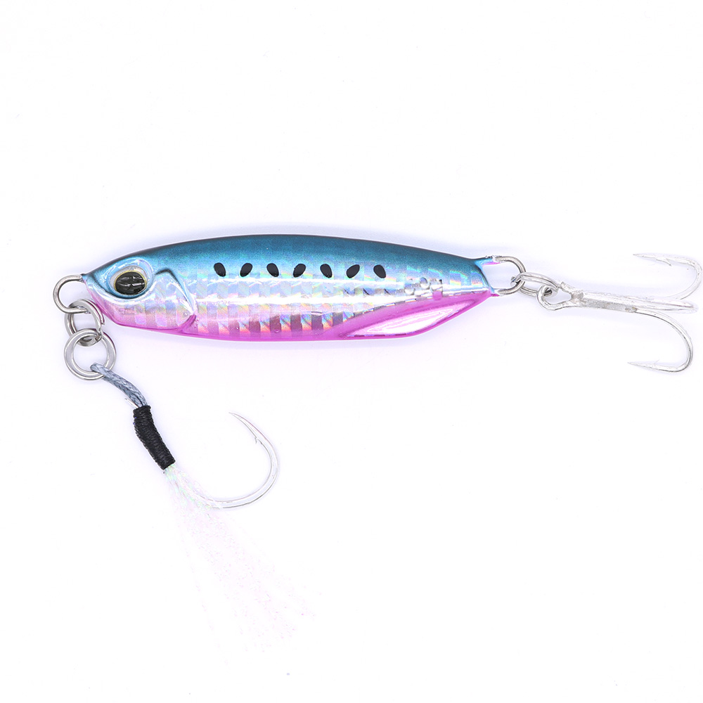 AOCLU Slow Metal Cast Jig Spoon 20g Casting Jigging Lead Fish Sea Bass Fishing Lure Artificial Bait Tackle for Saltwater Jigging – Metal Lure – view 3