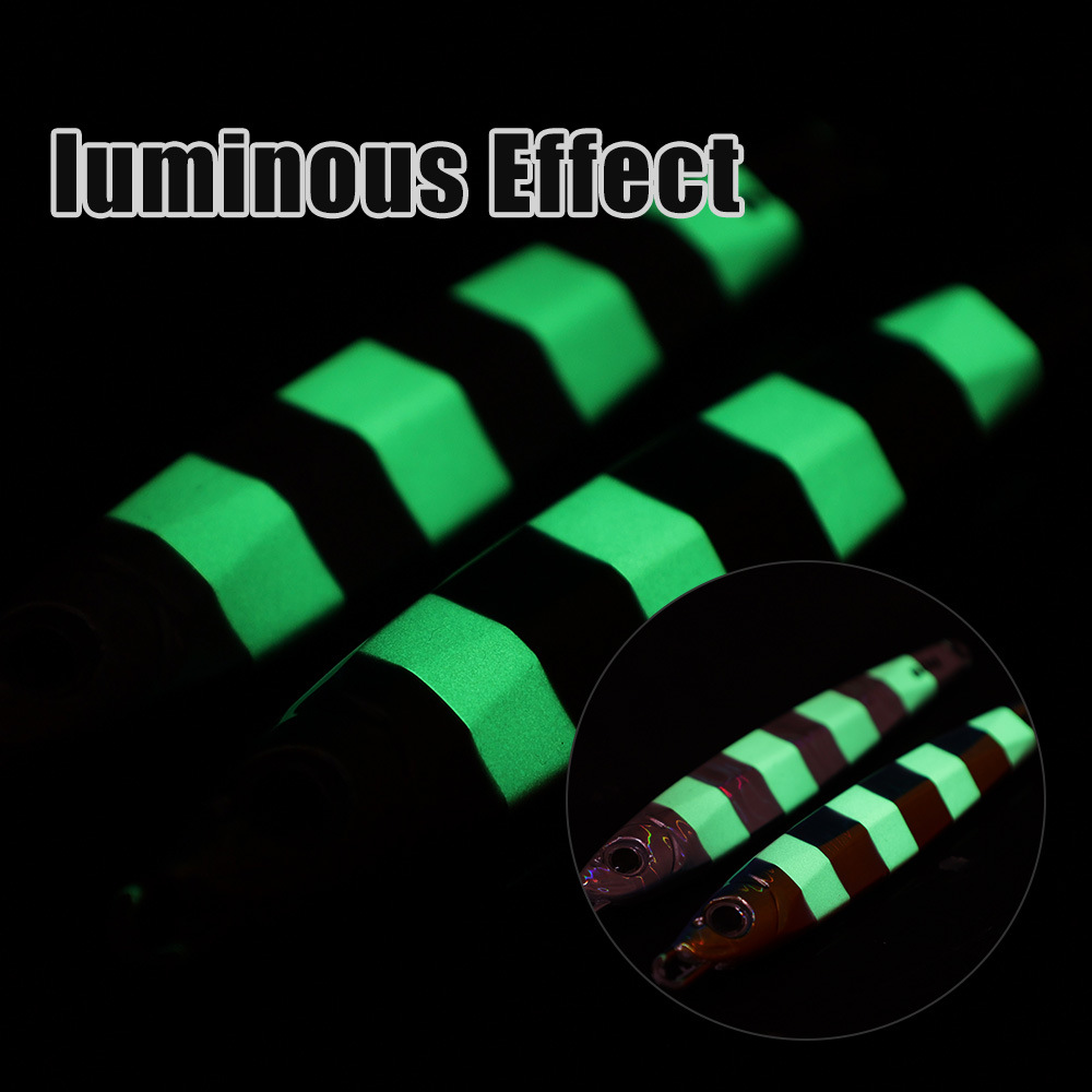 RUNTOO Japanese Laser Slow Pitch Jigging Lure Bait Vertical Sea Boat Fishing Metal Jig – Metal Lure – view 3