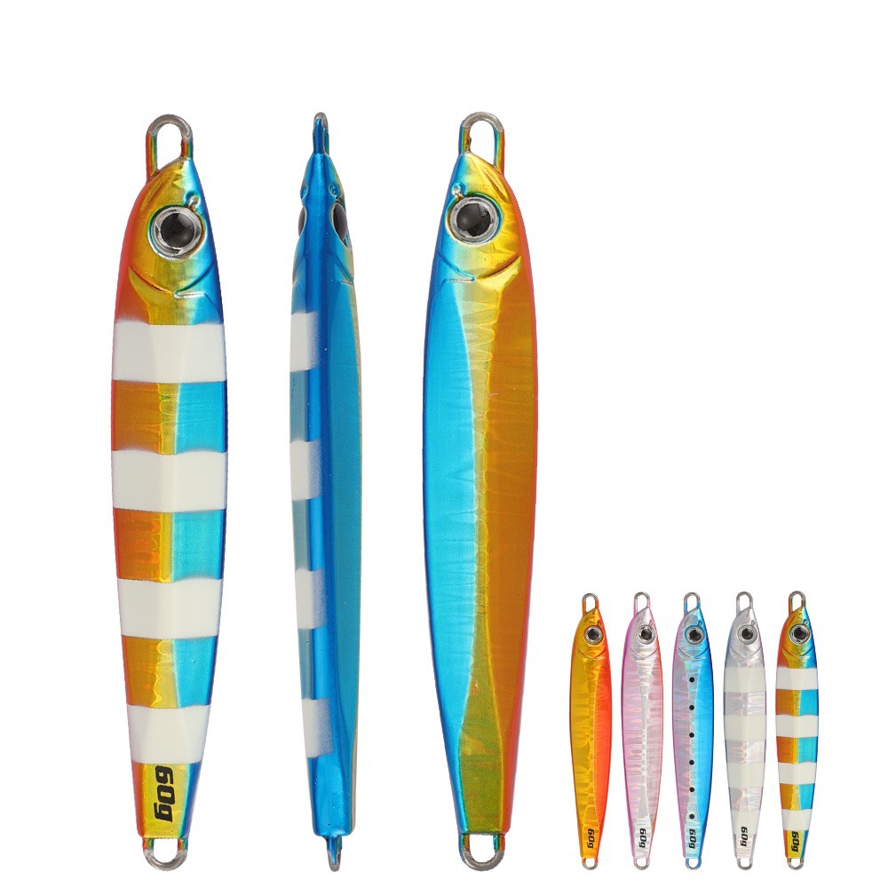 RUNTOO Japanese Laser Slow Pitch Jigging Lure Bait Vertical Sea Boat Fishing Metal Jig – Metal Lure – view 5