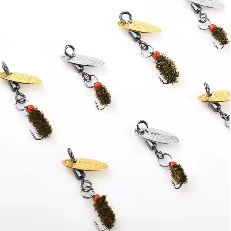 Fly Tying Bass Trout Spinner Metal Lure Sea Fishing Metal Lure Salt Water Fishing Wobbler Metal Baits Spinner Bait Bass Lure – Fishhook – view 5
