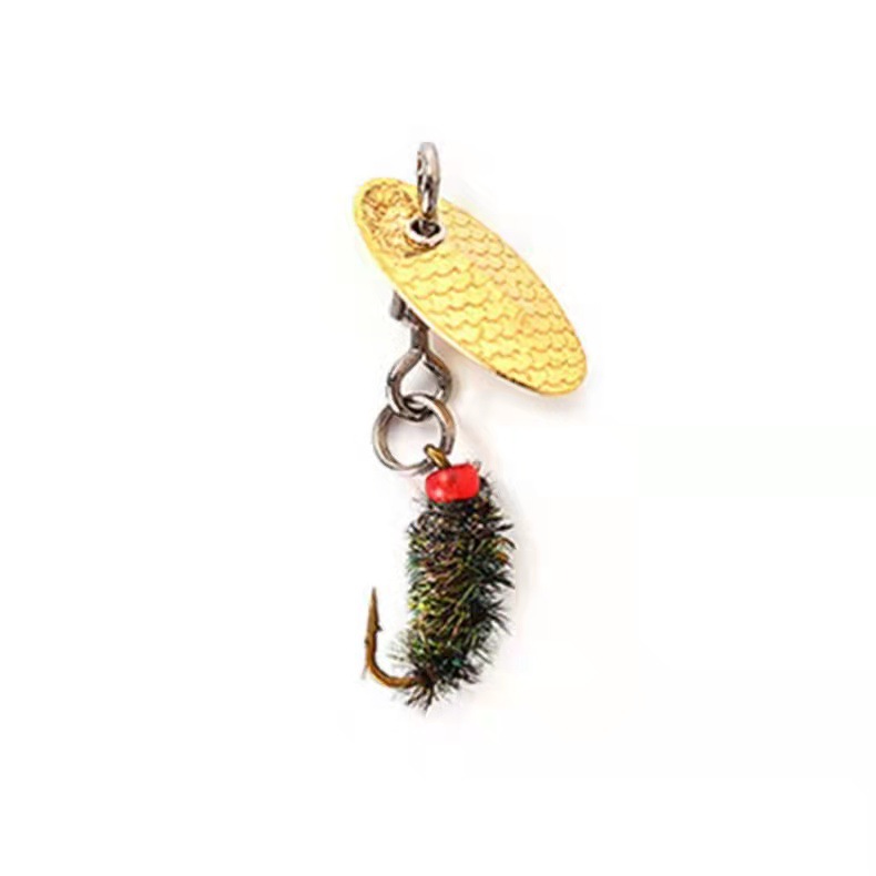 Fly Tying Bass Trout Spinner Metal Lure Sea Fishing Metal Lure Salt Water Fishing Wobbler Metal Baits Spinner Bait Bass Lure – Fishhook – view 3