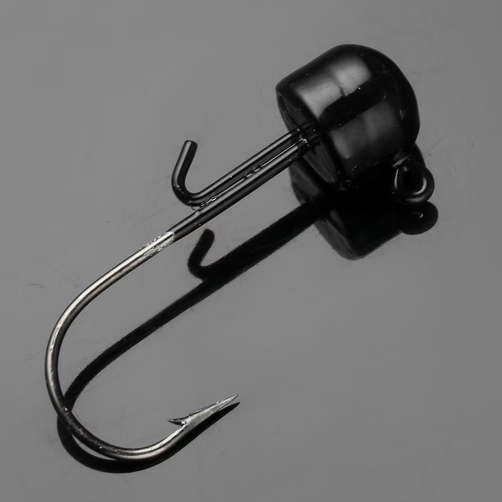 Wholesale 1.6g 2g 3g 4.8g 5.5g Metal Lead Mushroom Head Jig Fishing Hooks for Soft Bait – Fishhook – view 1