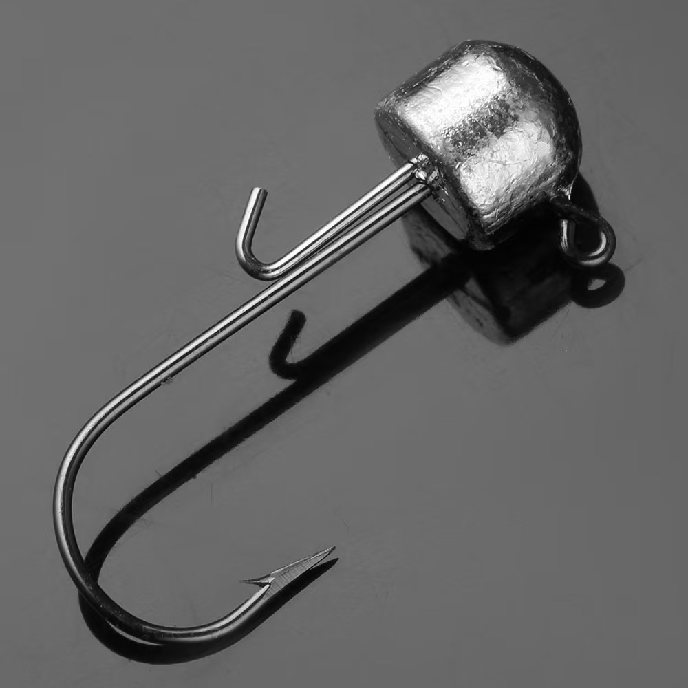 Wholesale 1.6g 2g 3g 4.8g 5.5g Metal Lead Mushroom Head Jig Fishing Hooks for Soft Bait – Fishhook – view 3