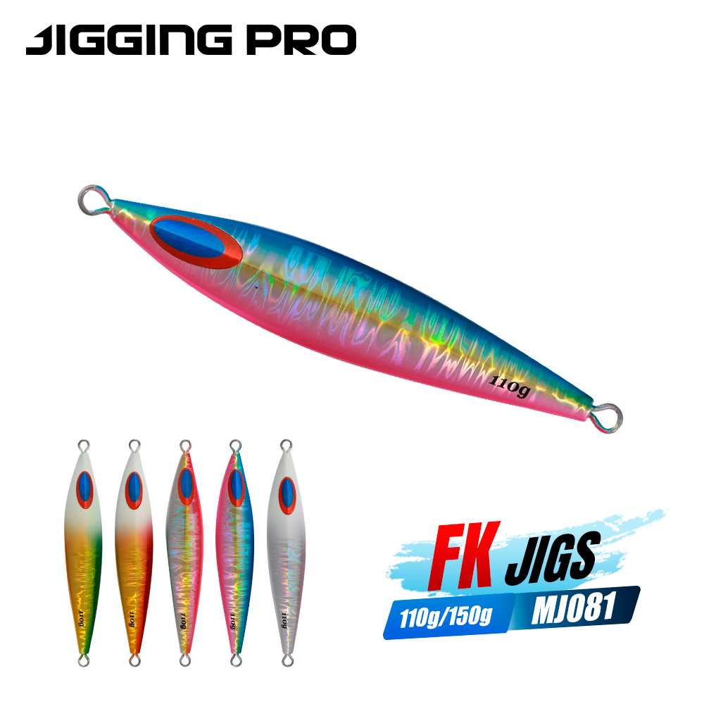 Jiggingpro New Arrivals FK Fishing Jigs 110g 150g Lead Metal Jigs Erratic Action Speed Jigging Saltwater Lure – Metal Lure – view 4